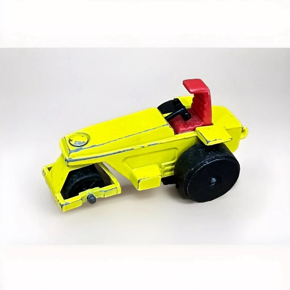 Matchbox Superfast No 21 Rod/Steam Roller 1973 Lesney Diecast Vintage Toy Car